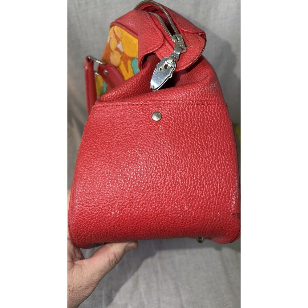 Vintage Samsonite Saturn Pink Floral Attaché Bag Purse Carryon W/Lock And Key - Picture 5 of 13